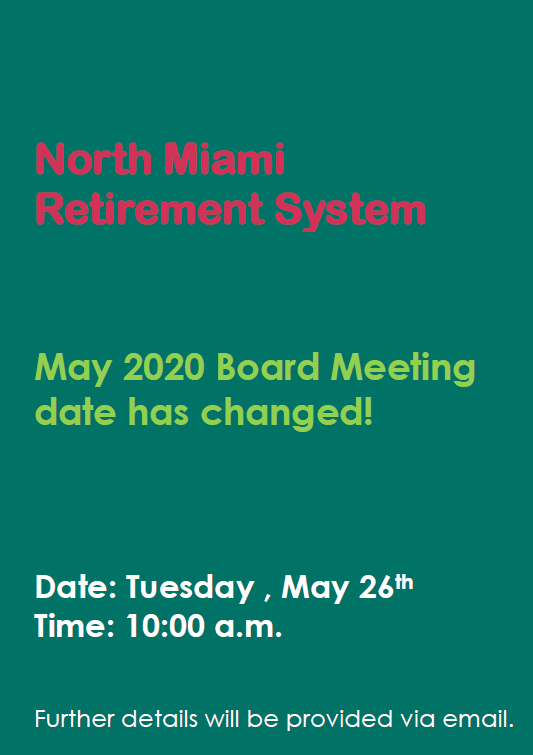 Board Meeting Flyer update Board Meeting Flyer update